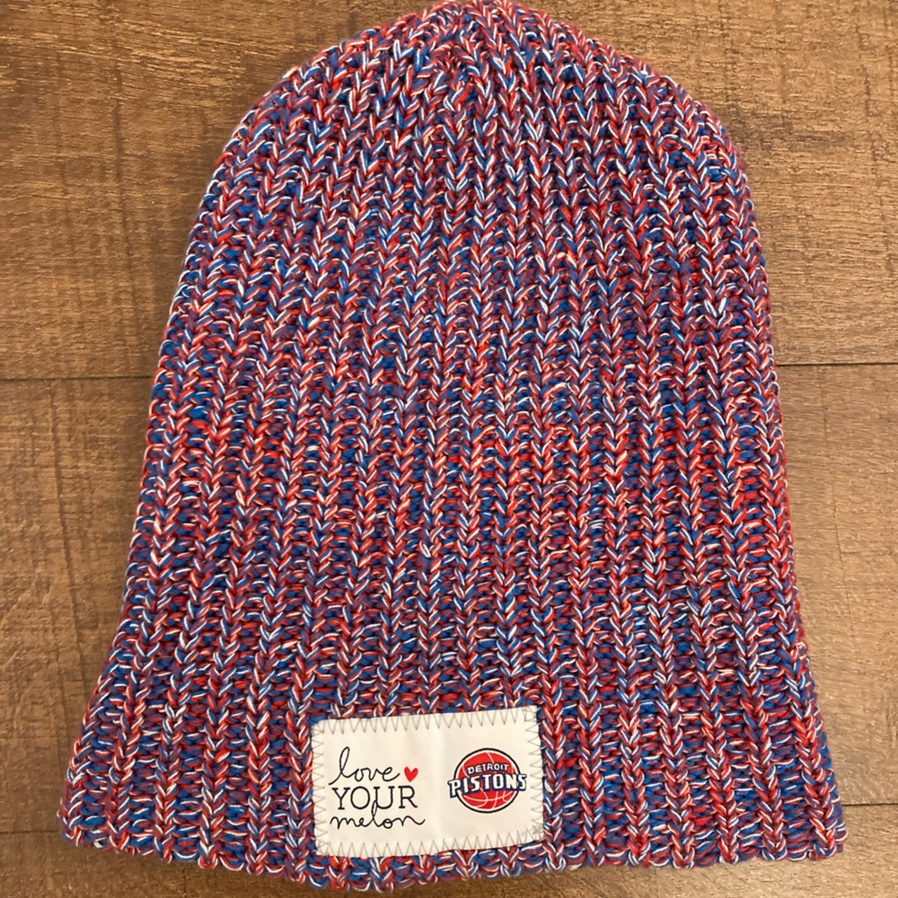 Detroit Pistons Love Your Melon Slouch Beanie